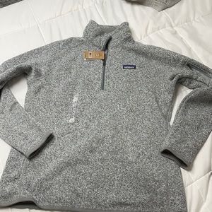Women’s Patagonia better sweater 1/4 zip size XL